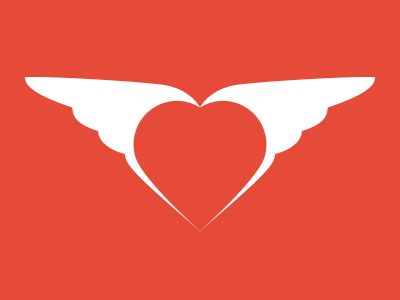 Heart Wings Logo 2