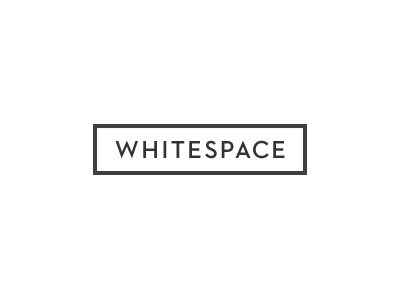 Whitespace logo white