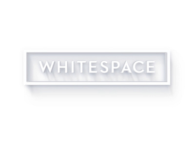 Whitespace Raised Logo