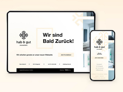 Hab & Gut Immobilien - prepage design & code