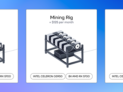 Mining – Illustrations blue crypto farm illustration illustrative mining mining farm