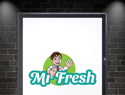 MR. FRESH Logo Creation logo design