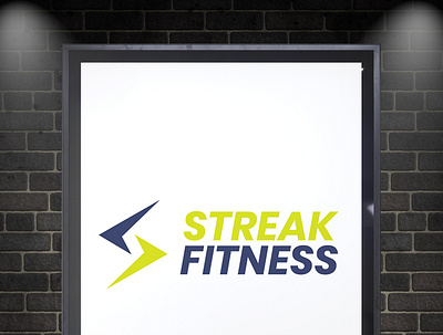 STREAK FITNESS Logo Creation logo design