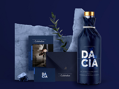 Dacia Vodka brand branding design illustration logo logotype vodka