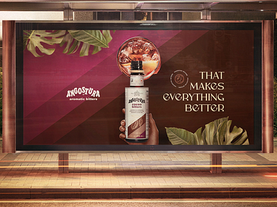 Angostura Key Visual branding design graphic design logo