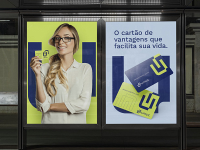 Unicc benefits card branding business card credit card design health identity logo logotipo logotype poster poster mockup