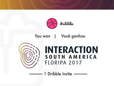 Dribbble Meetup at ISA17 - Dribbel Invite beer dribble invite invite isa17 meetup poster