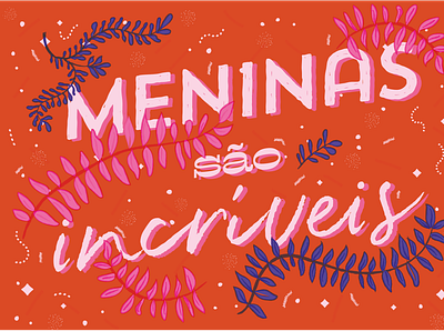 meninas são incríveis design flowers grlpwr illustration vector woman