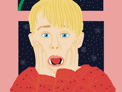 home alone boy design homealone illustration vector