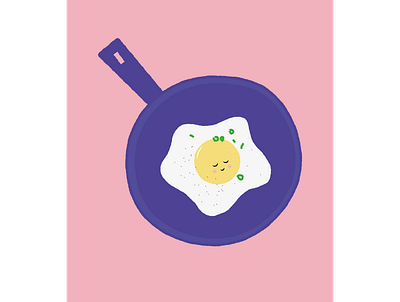 ovo frito design egg illustration vector