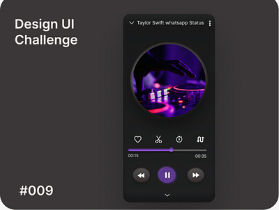 music Player dailyui design illustration ui