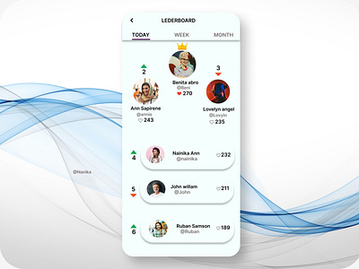 Leaderboard dailyui design graphic design illustration logo typography ui