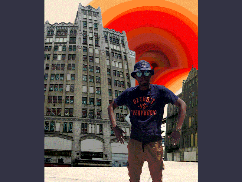 Detroit Vs. Everbody architecture dance detroit detroit vs everybody dope orange pattern