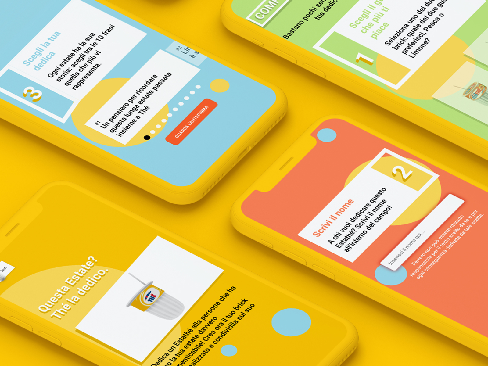 Estathè | Mobile by Lesley Ann Culla for Dynamo on Dribbble