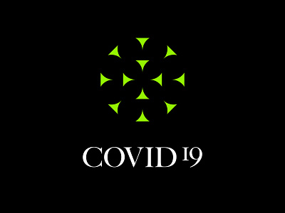 Coronavirus (COVID-19) Logo & Brand Id branding design label logo logo mark logodesign logotype