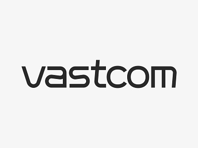 Vastcom type logo brand branding design font fontlogo label logo logo mark logodesign logotype type typelogo vector
