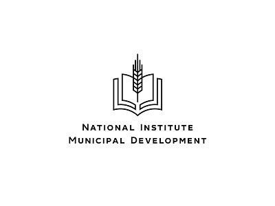 National Institute Municipal Development design label logo logo mark logodesign logotype