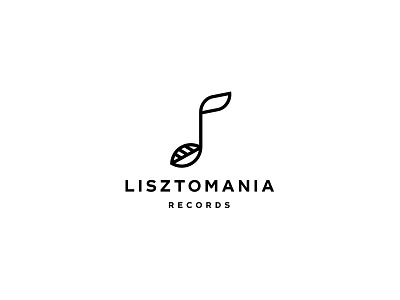 Lisztomania Records Logo logo logodesign logotype music records