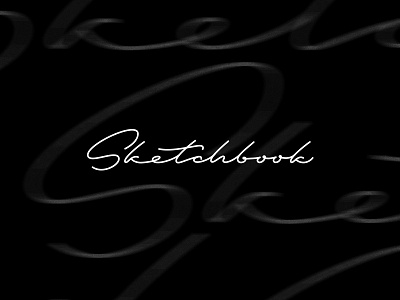 Sketchbook design label lettering logo logodesign logotype