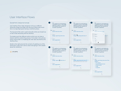 User Interface Flows