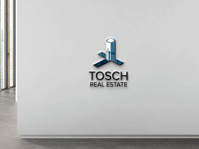 Tosch Real Estate design graphic design logo