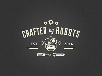 Logo for Crafted By Robots
