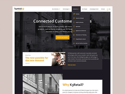 K3 Retail Homepage