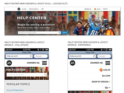 Electronic Arts Help Center - Responsive