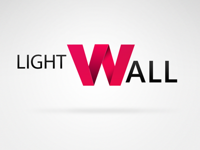 LightWall Logo light logo pink sharepoint silverlight wall