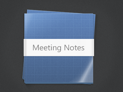 Meeting Notes Stack blueprint meeting notes stack ui ux
