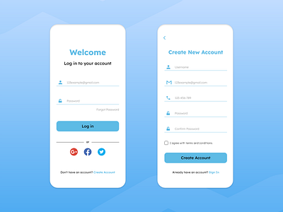 Sign In Sign Up Page daily ui ui