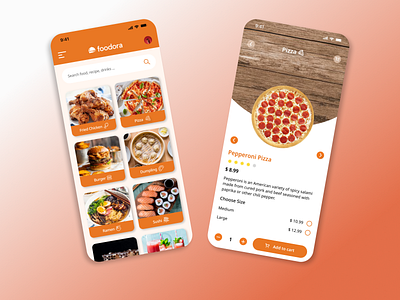 Food Menu daily ui design food menu mobile ui