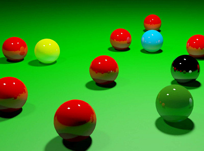 Snooker Pool Render 3d snooker 3ds max snooker balls studio render vray 5