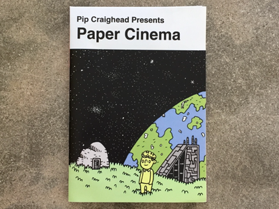 Paper Cinema 1 art cover delight dreamy kids magazine paper play playful print space zine