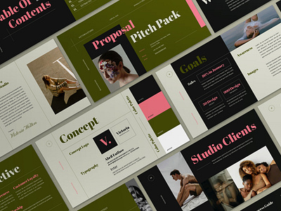 Feminine Proposal Pitch Pack Presentation