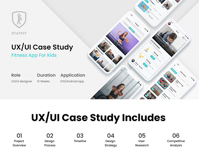 STAYFIT App UI/UX Case Study