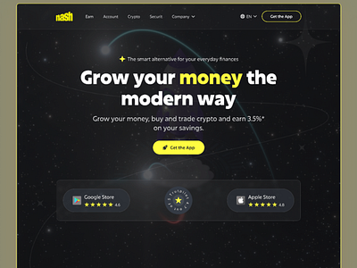 Money Web-page UI/UX design design graphic design grow landing page money new ui uiux ux website