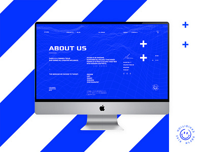 X/LABS™ About Us blue concept contemporary design designer freelance graphic graphic design streetwear ui ui design user interface