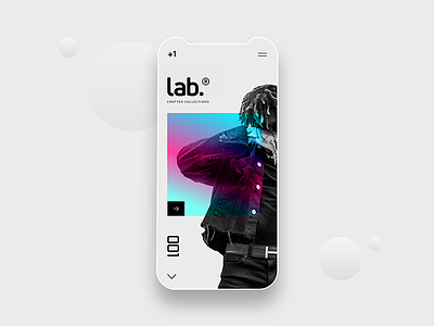 Lab.® L.A Vibes concept contemporary design designer freelance graphic graphic design minimal streetwear ui design user interface website