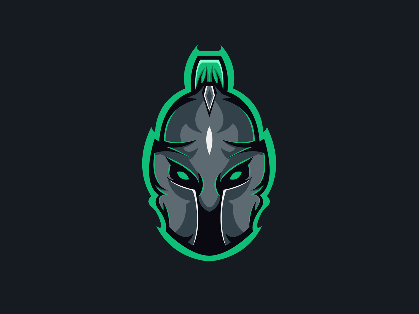 Spartan Mascot Logo by Erik Wiktor Bogren on Dribbble