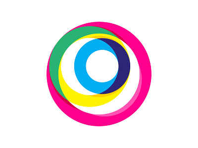 3 Circles Mark cmyk colour logo process