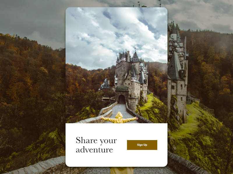 Travel Card clean portfolio photography minimalistic minimal grid cards blog