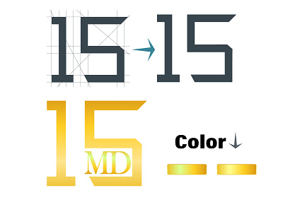 logo design for 15MD