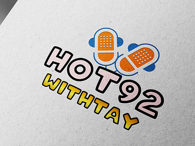 Hot 92 Withtay logo design for Radio company