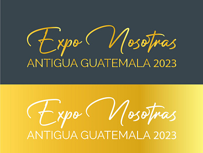 Expo Nosotnas logo design 3d branding design graphic design illustration logo logo design ui ux vector