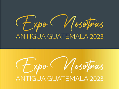 Expo Nosotnas logo design