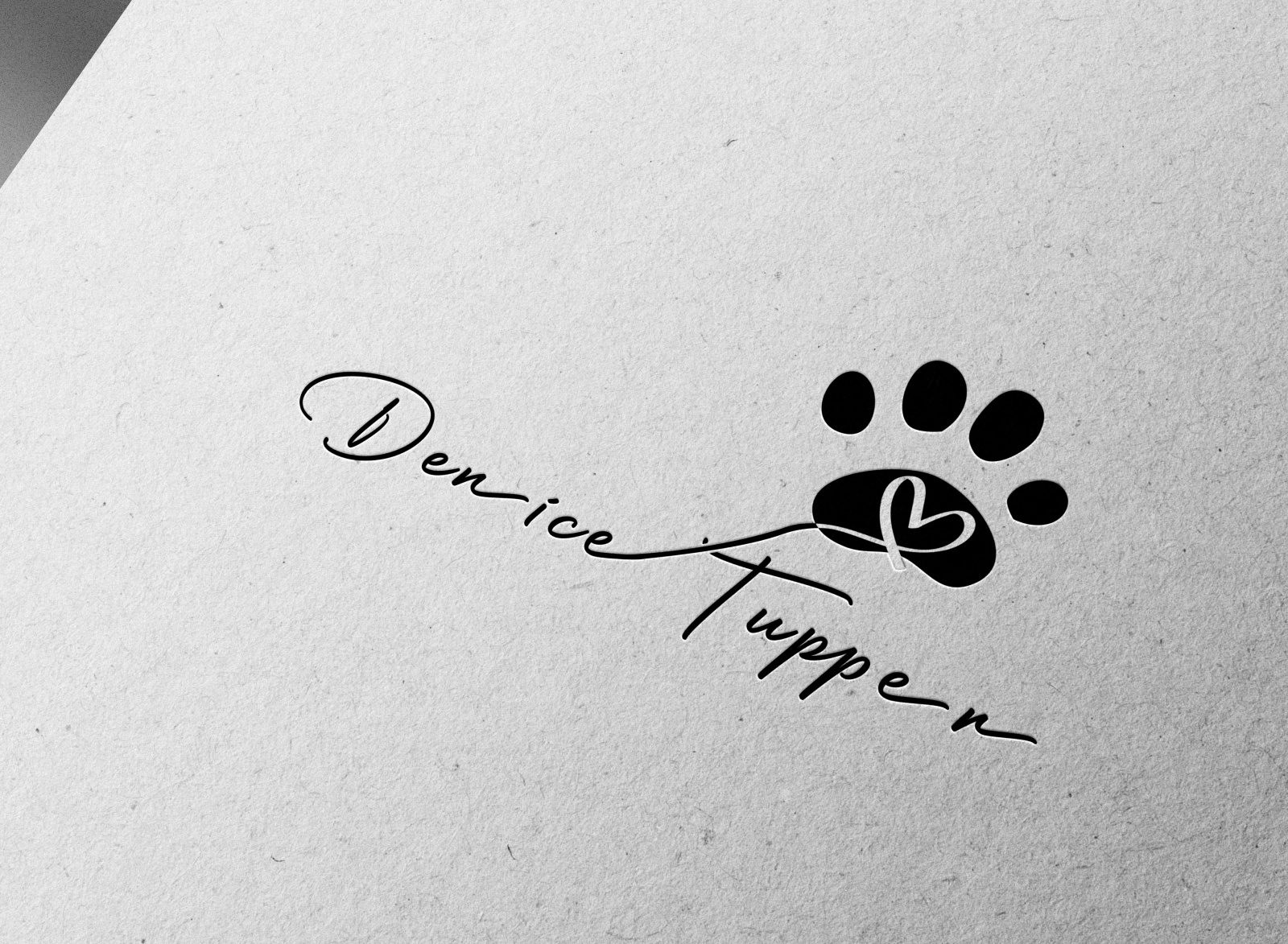 Denice Tuppen logo design by Tanvir Chowdhury on Dribbble