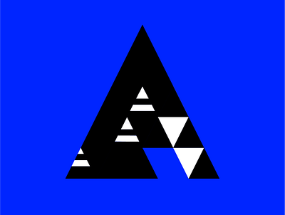 Hi, I love triangles. triangle logo