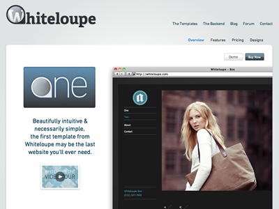 Brand new Whiteloupe Site