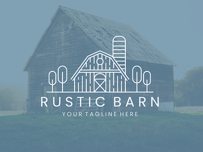 barn house logo presentation